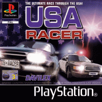 USA Racer PAL Playstation  box art